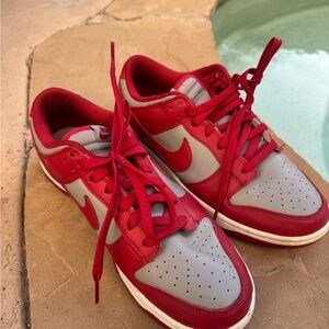 Nike Dunk Low UNLV Red and Grey